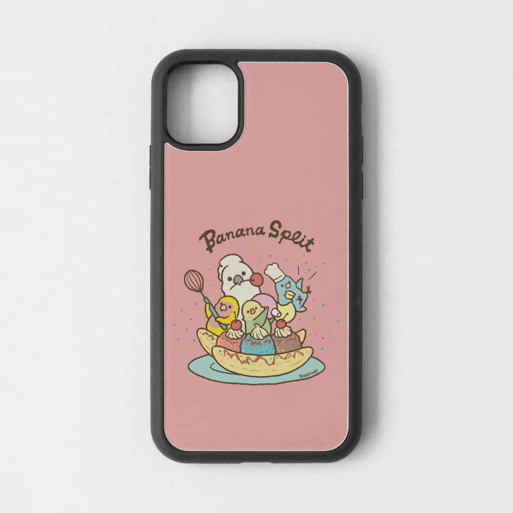 スマートフォンケース バナナスプリット