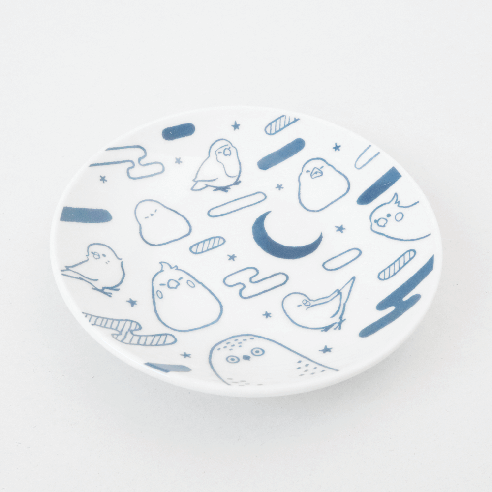 小皿 豆皿 月と太陽
